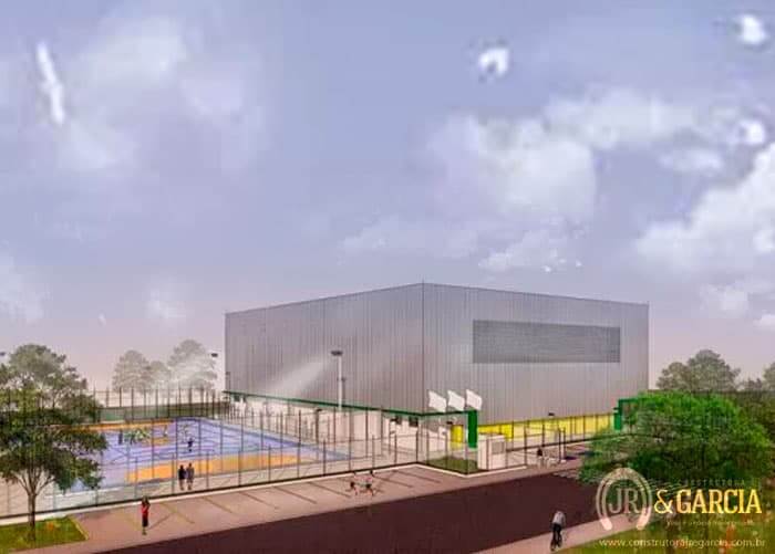 Praia Grande está construindo um Centro de Iniciação ao Esporte
