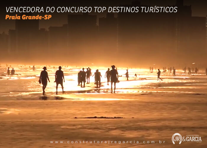 Praia Grande é a quarta cidade mais visitada no verão em todo o Brasil