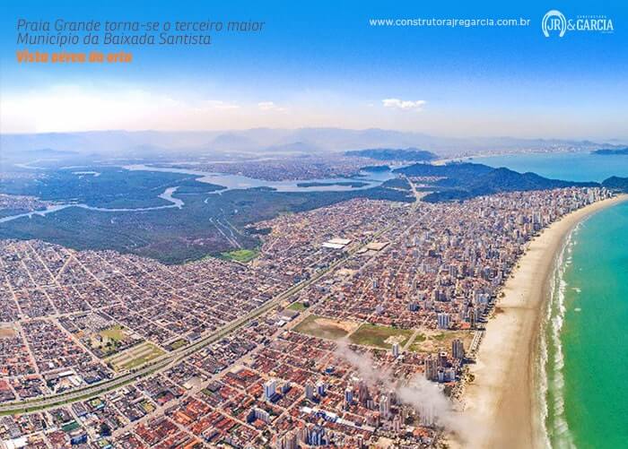 Praia Grande torna-se o terceiro maior Município da Baixada Santista. A Cidade ampliou em 9.122 pessoas e agora é a terceira mais populosa da Região.