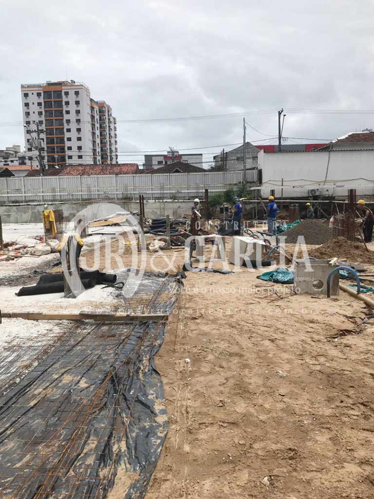 Obra Residencial Guaraci - Vila Tupi Praia Grande SP - Construtora JR & Garcia