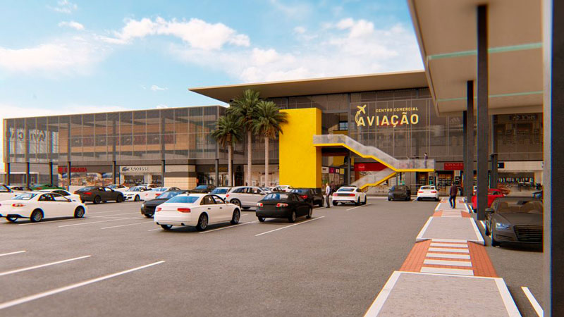 Novo Centro Comercial Aviação em Praia Grande.