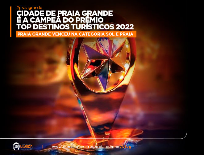 Praia Grande é campeã do Prêmio Top Destinos Turísticos 2022