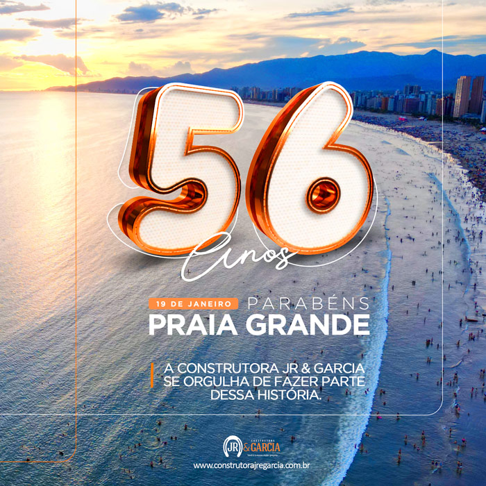 Aniversário de Praia Grande 56 Anos