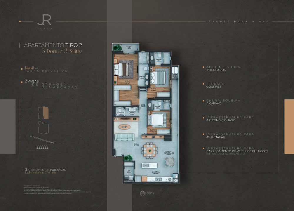 JR Tower - Apartamento Final 2