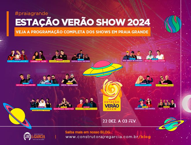 Estação Verão Show 2023-2024 Praia Grande