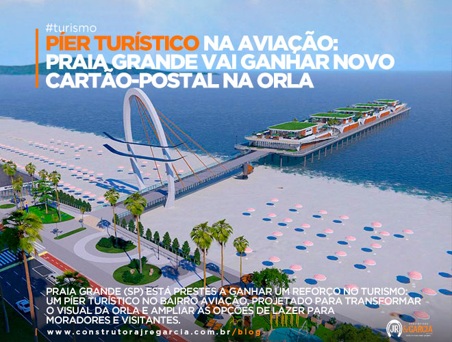Píer Turístico na Aviação: Praia Grande